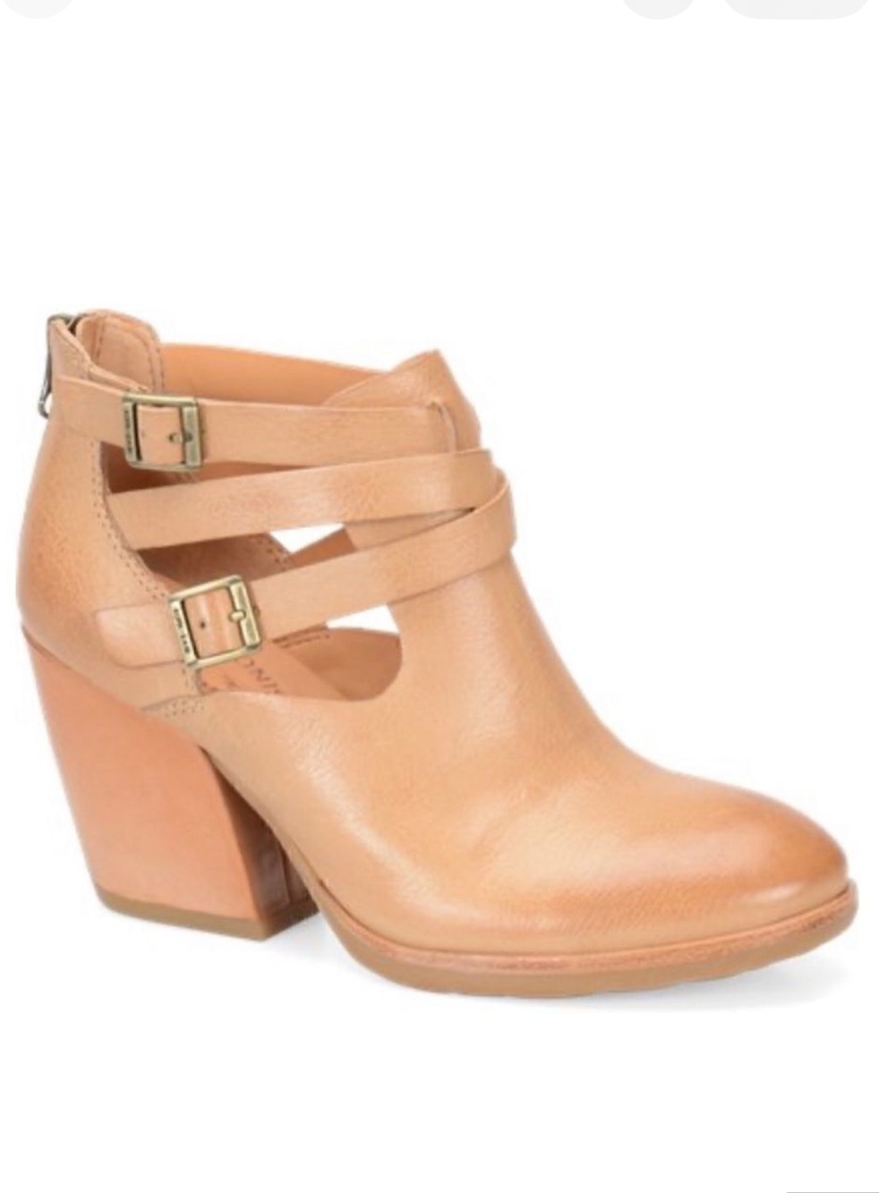 Kork-Ease Stina Boots in Tan leather size 8